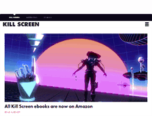 Tablet Screenshot of killscreen.com